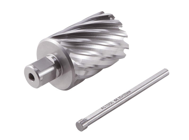 ACTOOL 1-3/4" Diameter Ã— 2" Depth of Cut HSS ANNULAR Cutter with 3/4'' Weldon Shank - Image 4